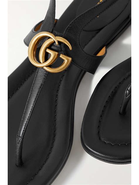 gucci marmont flat sandal|gucci outlet sandals.